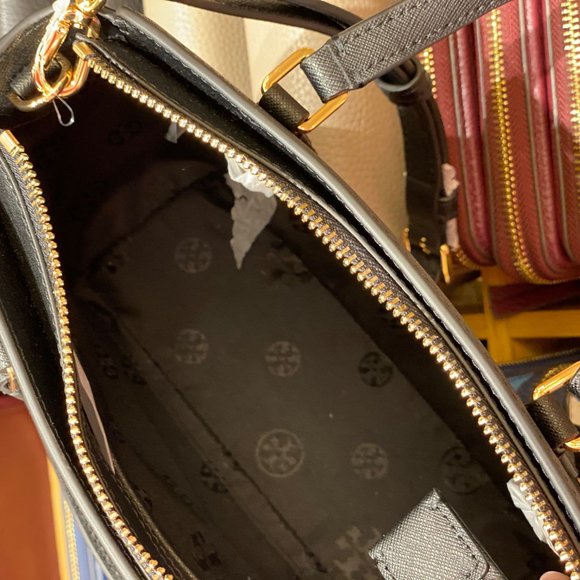 TB Emerson Mini Top Zip Satchel Black - Picture 5 of 7